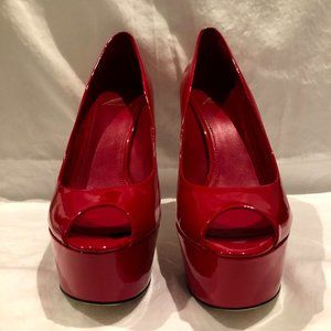 Brian Atwood Bambola Peep Toe Pump